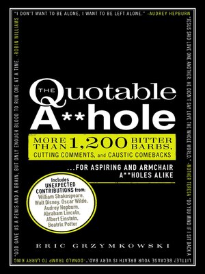 cover image of The Quotable A**hole